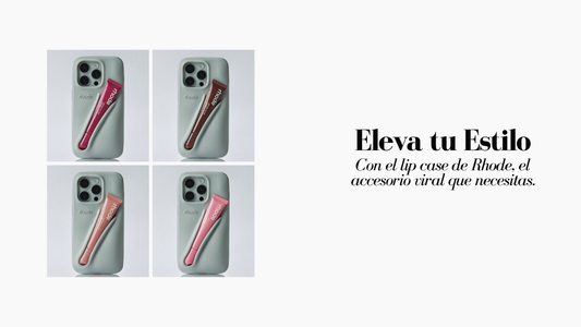 ¡Eleva tu Estilo con el Lip Case de Rhode en Gris: El Accesorio Viral que Necesitas! 💄📱