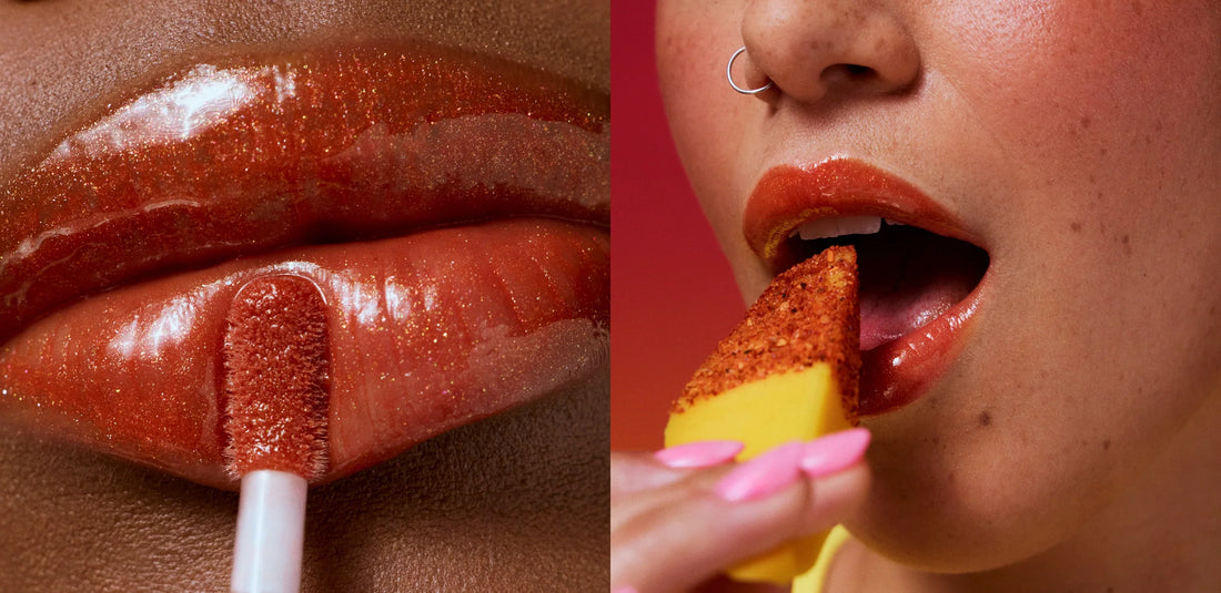 El dúo Rare Beauty x Tajín: blush y gloss inspirados en sabores mexicanos