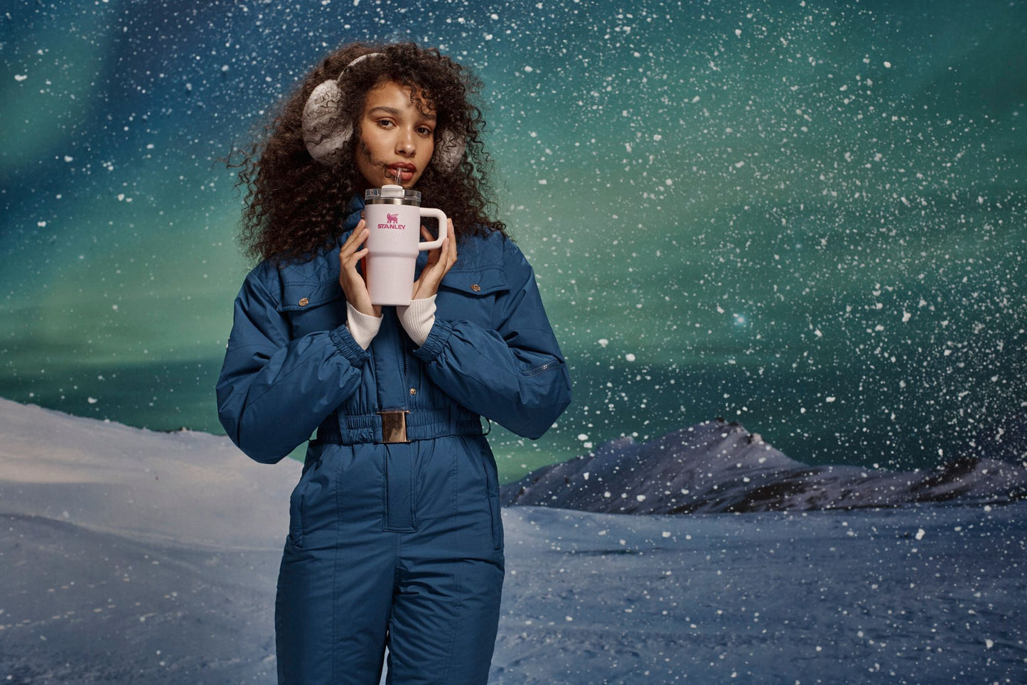 Stanley 20 oz. Quencher Tumbler with Handle - Winter Wonderland Collection