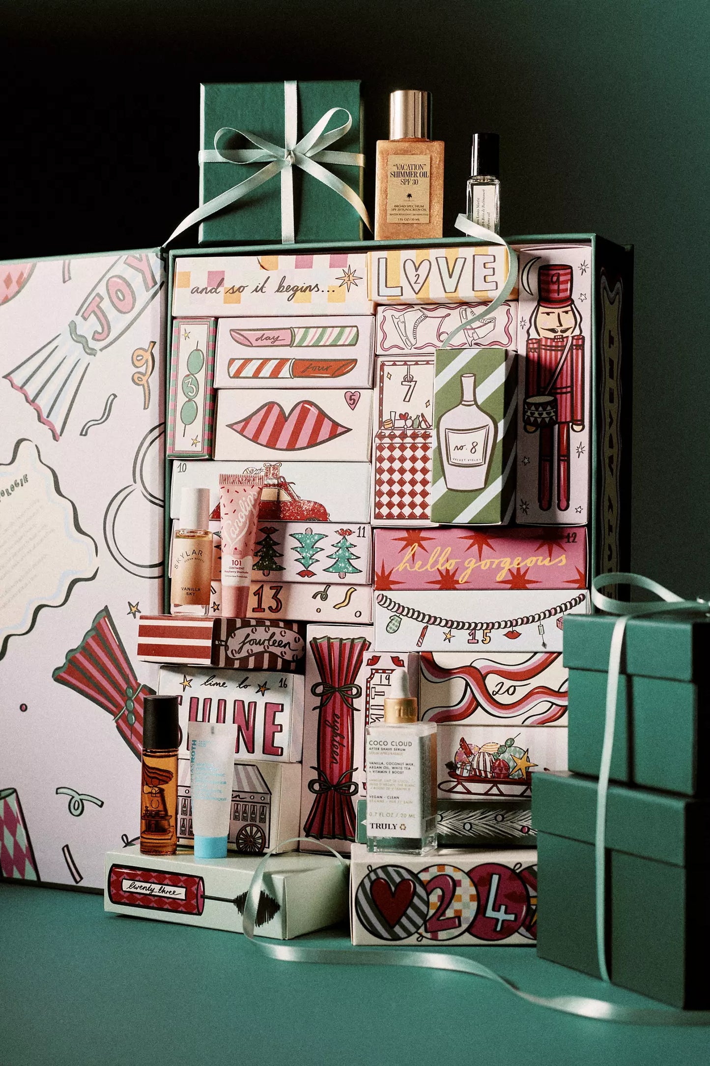 🎁 The 24 Days of Beauty Advent Calendar – Anthropologie (Edición Limitada)