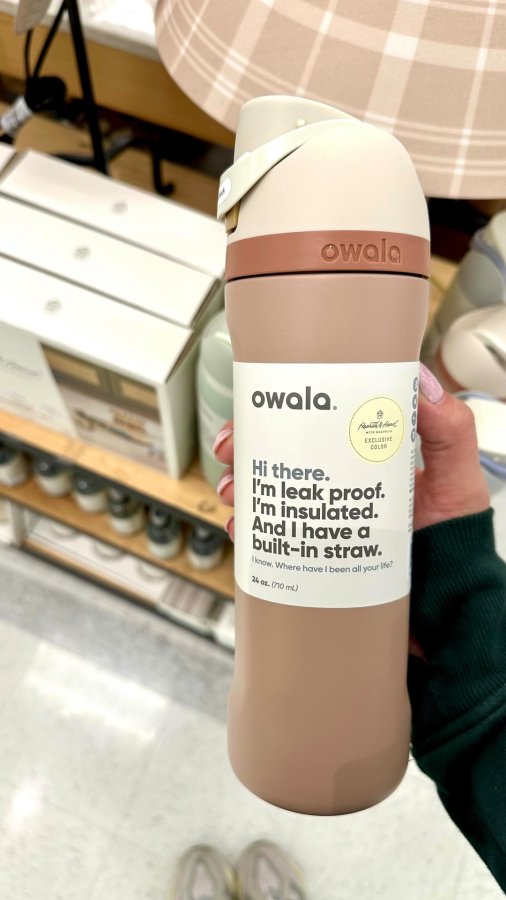 Owala FreeSip 24oz Heathered Cream – Edición Especial