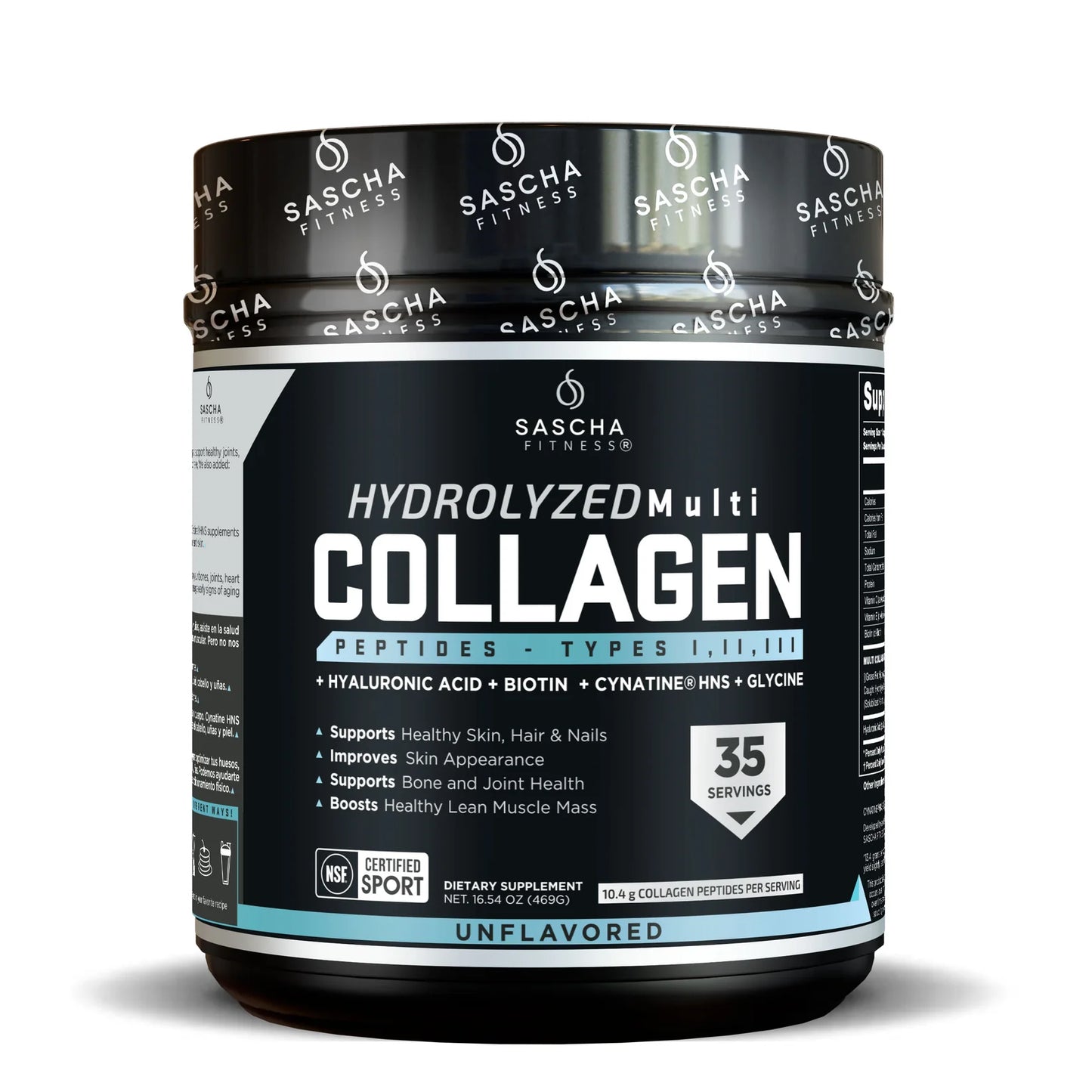 💧 Multi Collagen Hidrolizado – Sascha Fitness (Unflavored)