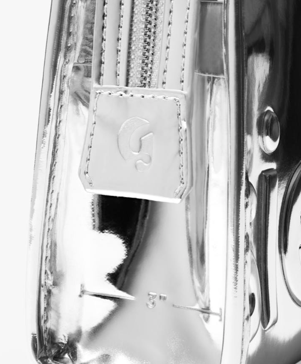 Glossier Chrome Beauty Bag