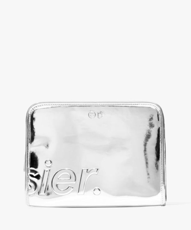 Glossier Chrome Beauty Bag