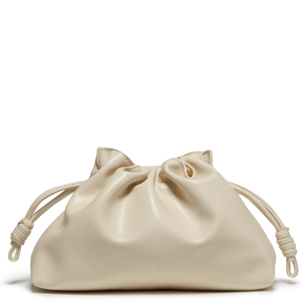 The Elevated Clutch in Cream