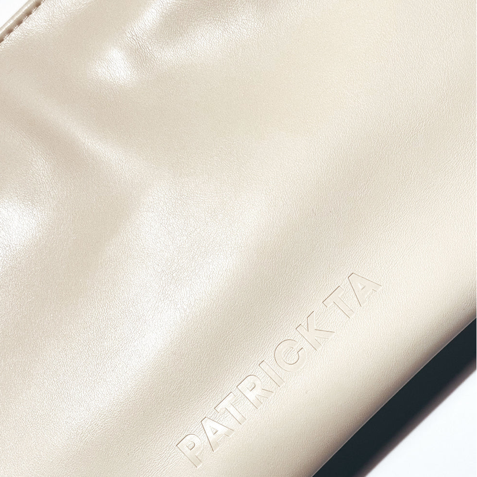 The Elevated Clutch in Cream