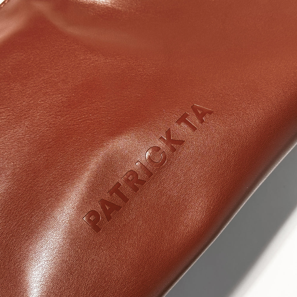 The Elevated Clutch in Brown