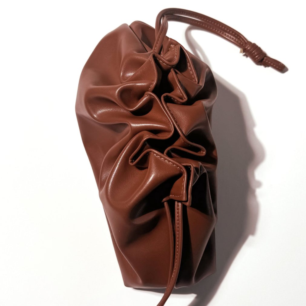 The Elevated Clutch in Brown
