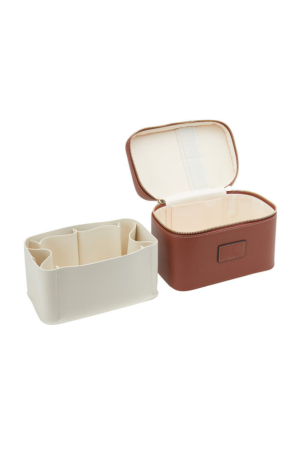 Ètoile Mini Neceser Mini Vanity Case - Ginger Brown