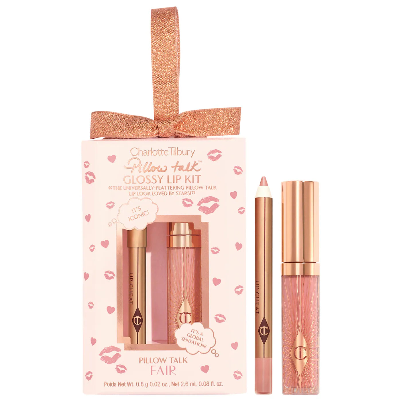 💋 Mini Pillow Talk Glossy Lip Duos – Charlotte Tilbury