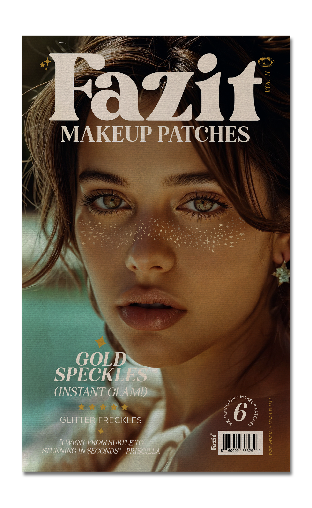 ✨ Fazit - Parches Gold Glitter Freckles
