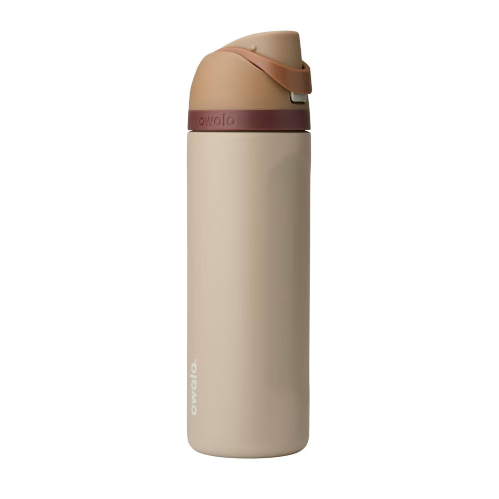 Owala FreeSip 24oz Heathered Cream – Edición Especial