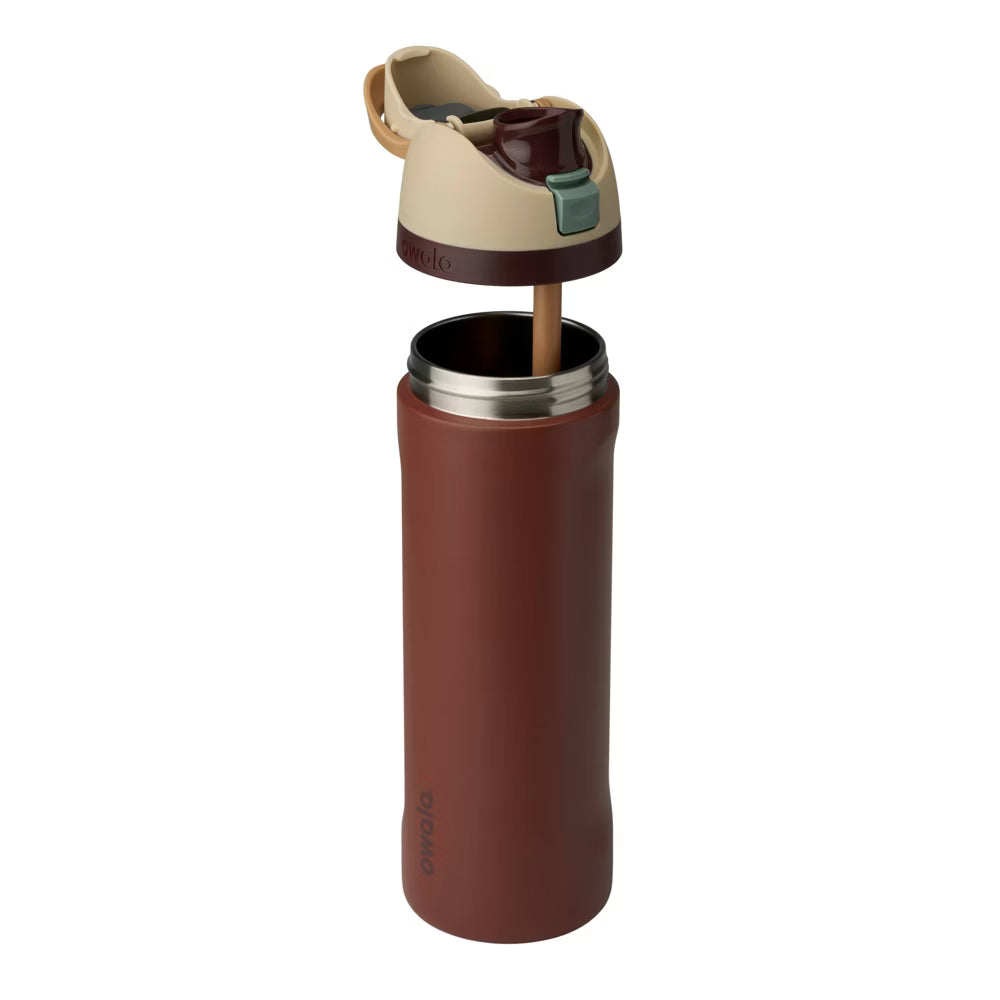 Owala FreeSip 24oz Dark Red – Edición Especial Hearth & Hand™ with Magnolia