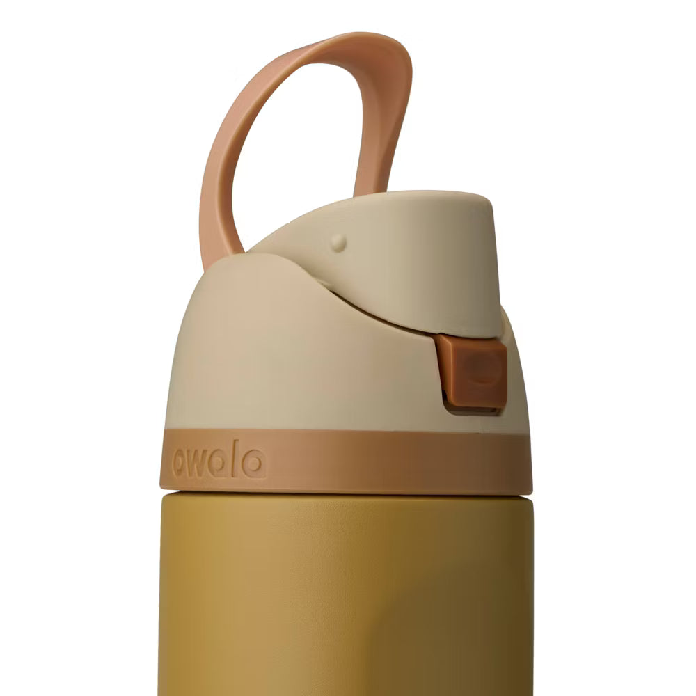 Owala FreeSip 24oz Heathered Yellow – Edición Especial
