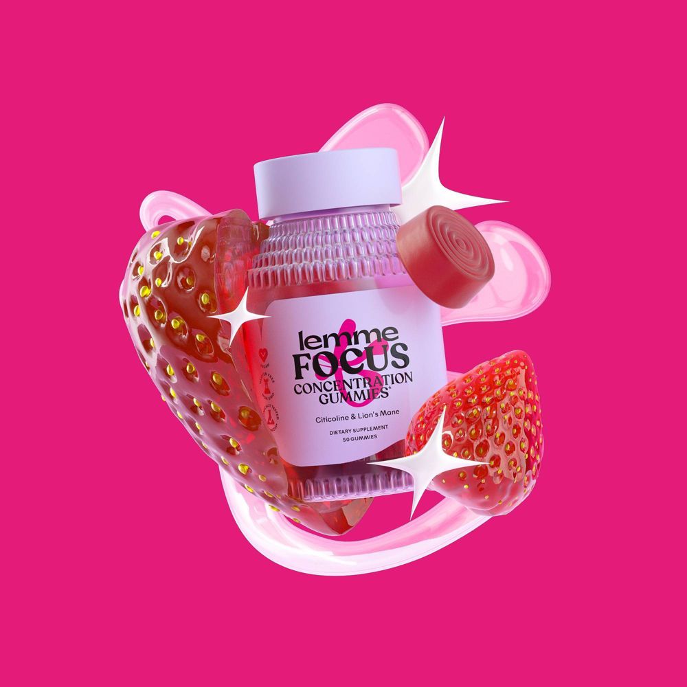 Lemme Focus Concentration Gummies - 50ct