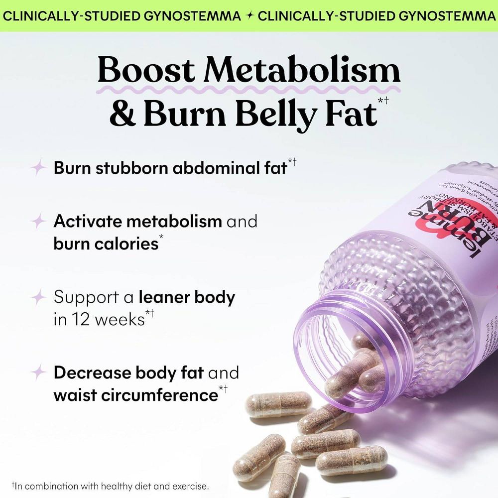Lemme Burn Metabolism and Fat-Burning Capsules - 60ct