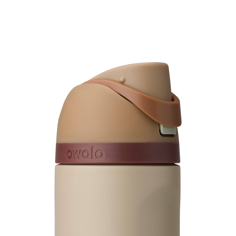 Owala FreeSip 24oz Heathered Cream – Edición Especial