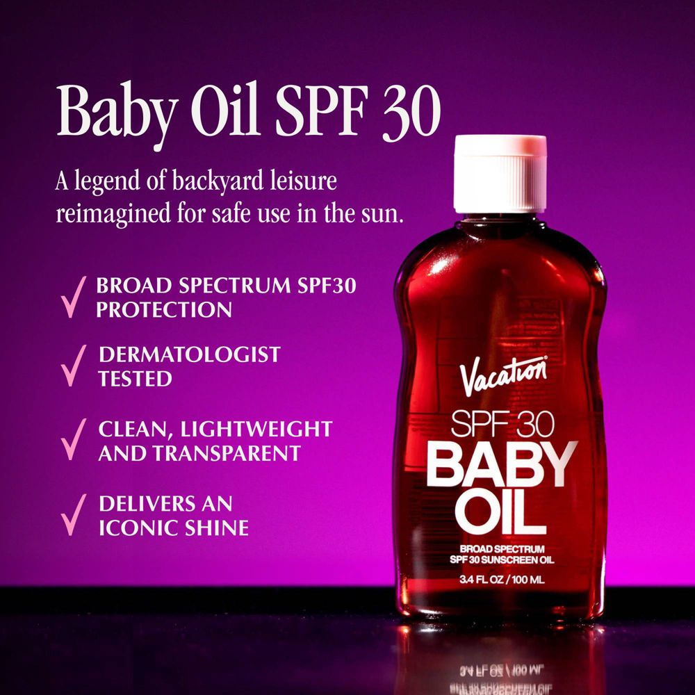 Vacation Baby Oil - SPF 30