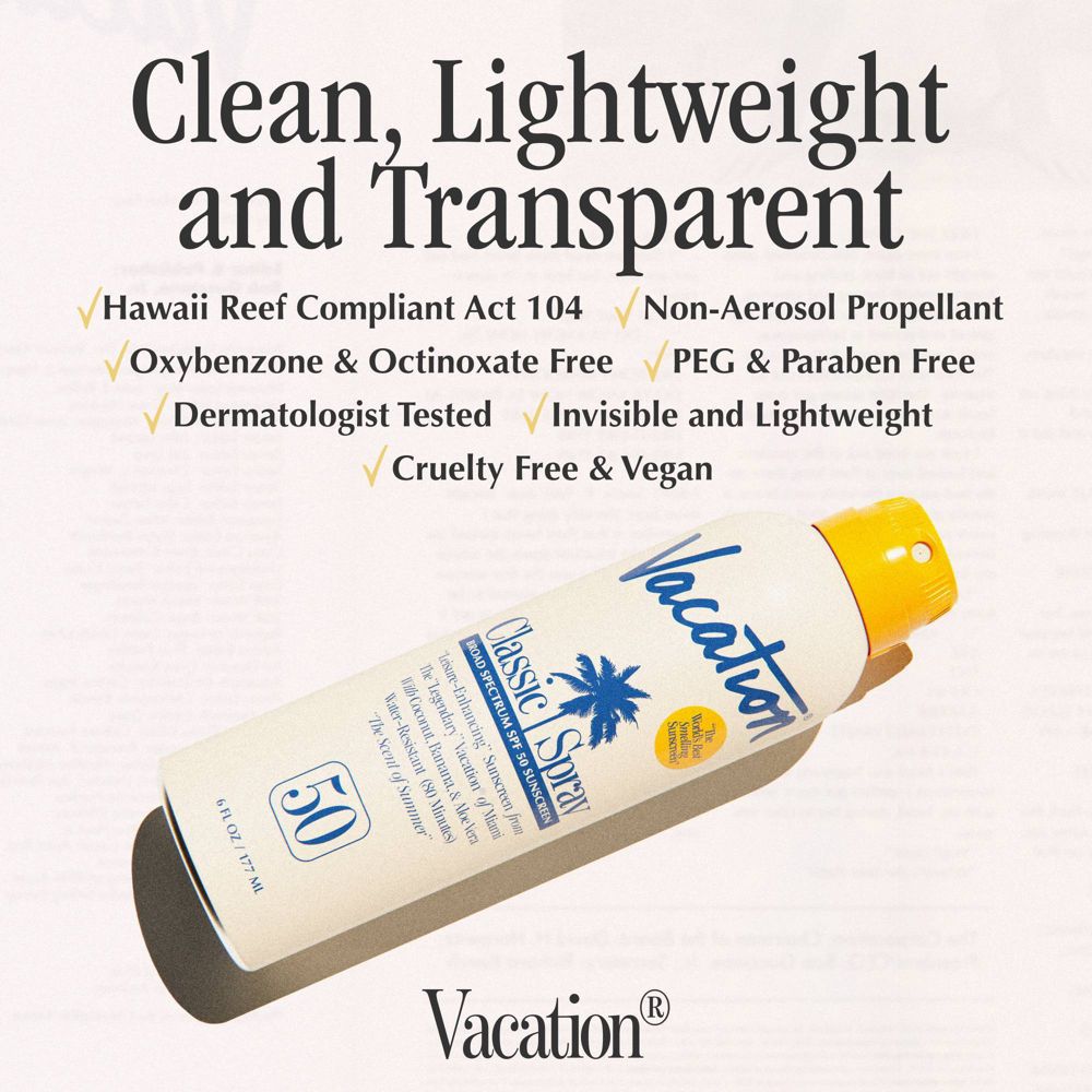 Vacation Classic Sunscreen Spray - SPF 50
