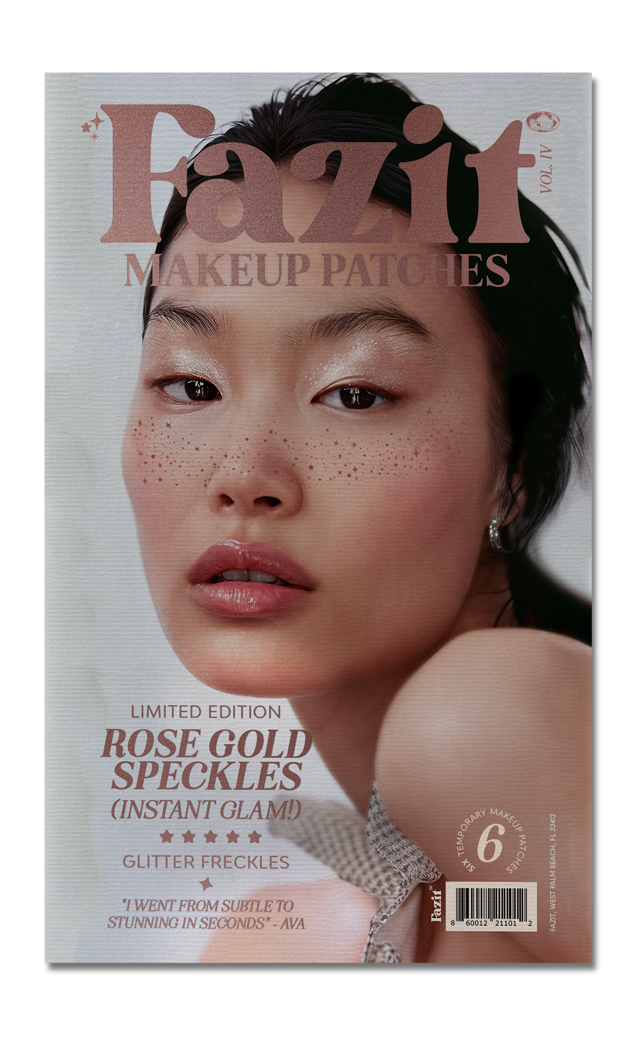 ✨ Fazit - Parches Rose Gold Glitter Freckles