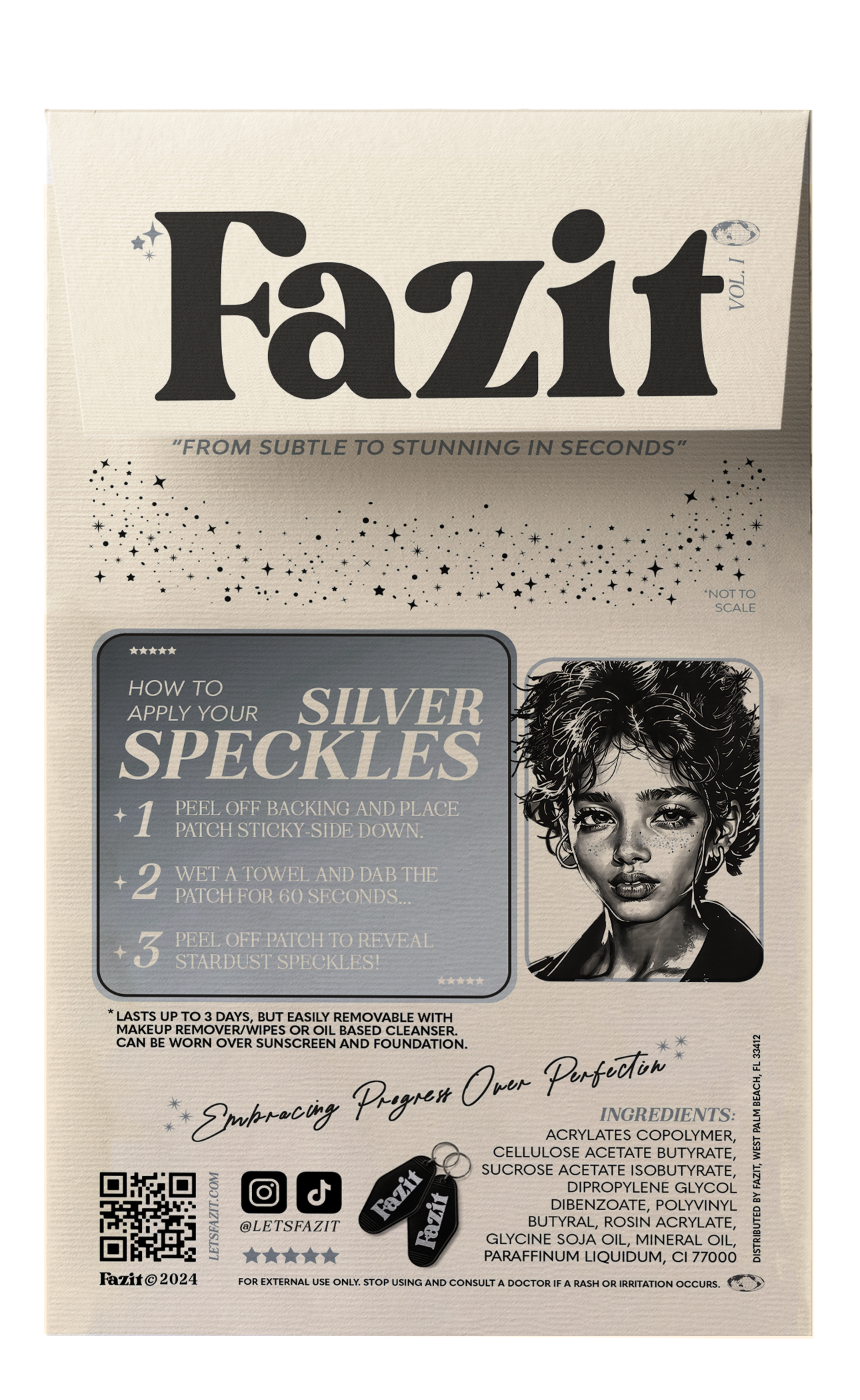 ✨ Fazit - Parches Plata Glitter Freckles
