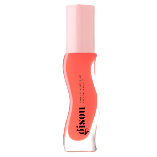 Honey Infused Hydrating Lip Oil - Nuevo Bee-llini Peach