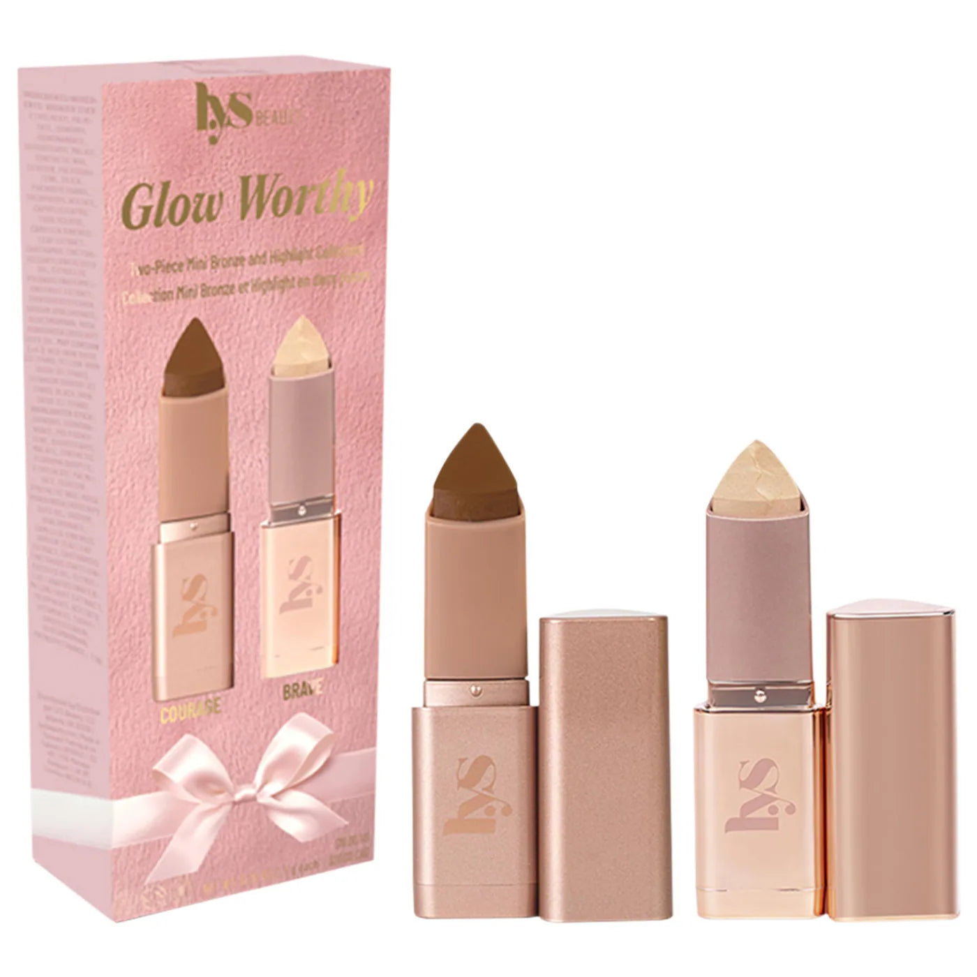 ✨ Mini Glow Worthy Set – LYS Beauty (Bronzer + Highlighter)