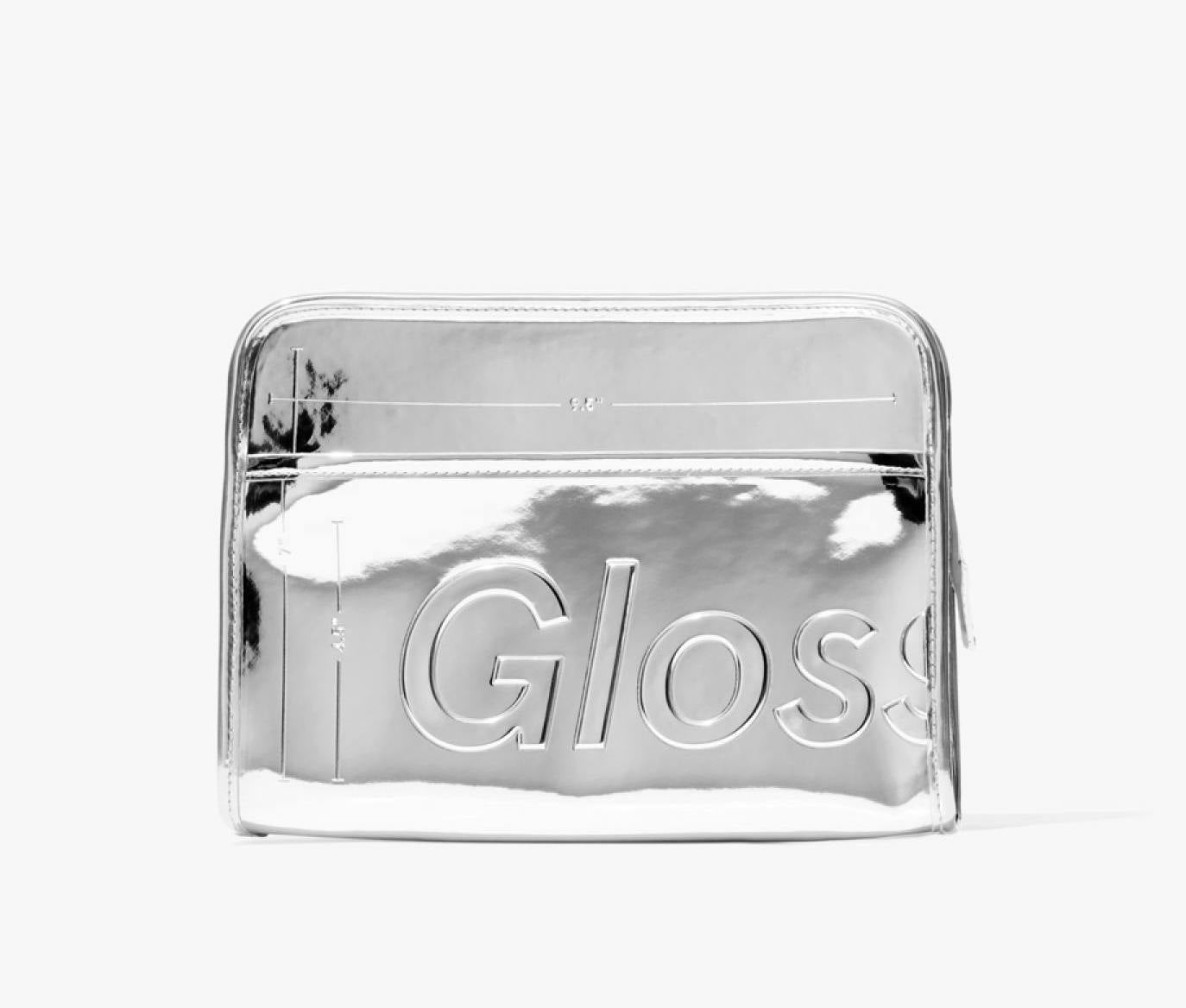Glossier Chrome Beauty Bag
