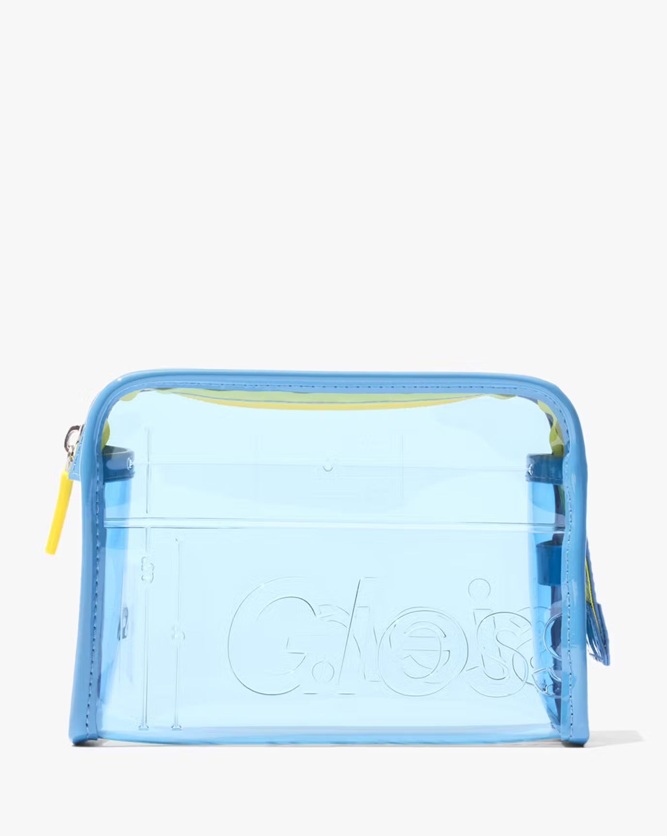 Mini Clear Beauty Bag – Cosmetiquera Transparente de Glossier ✨