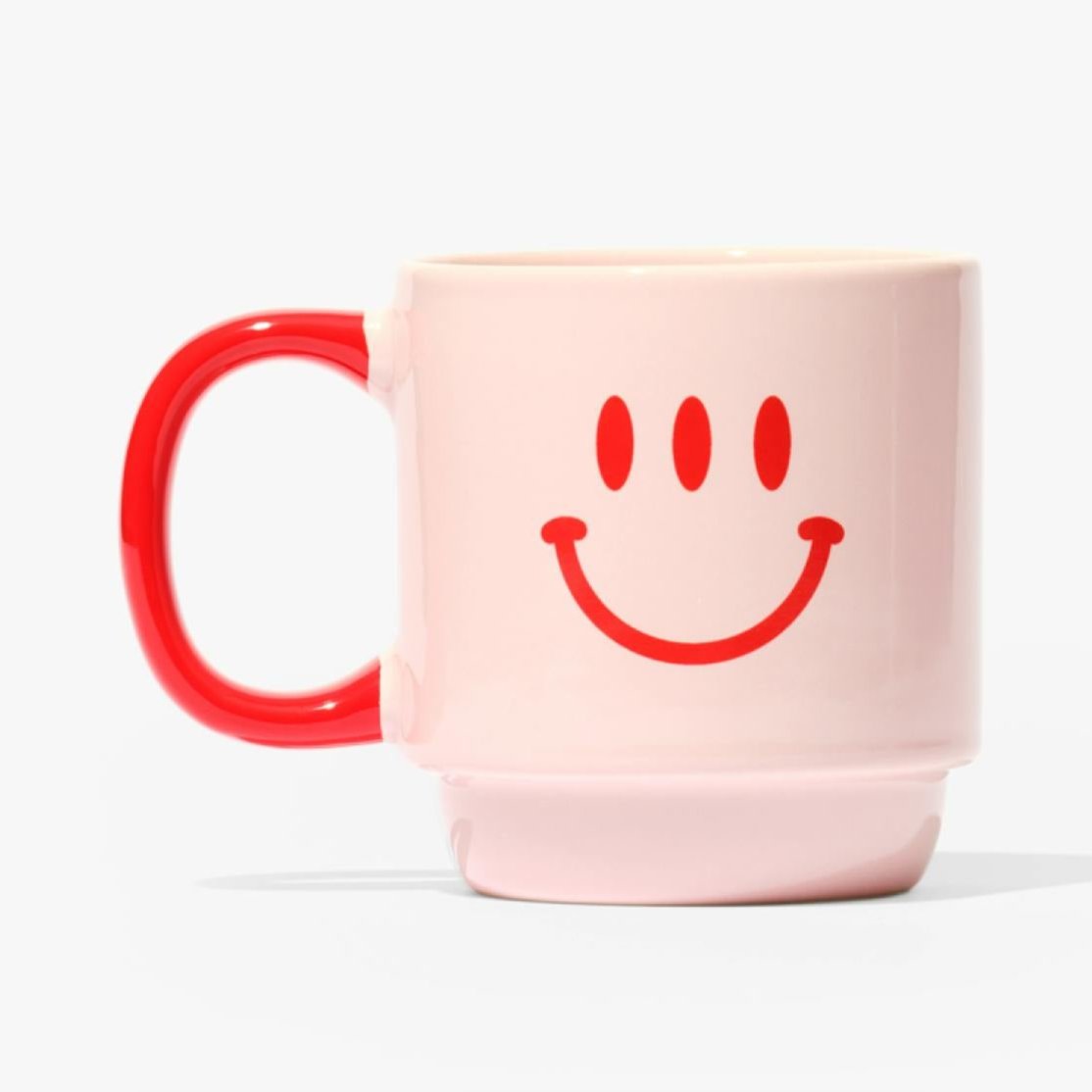 Glossier Three Eyed Smiley Mug