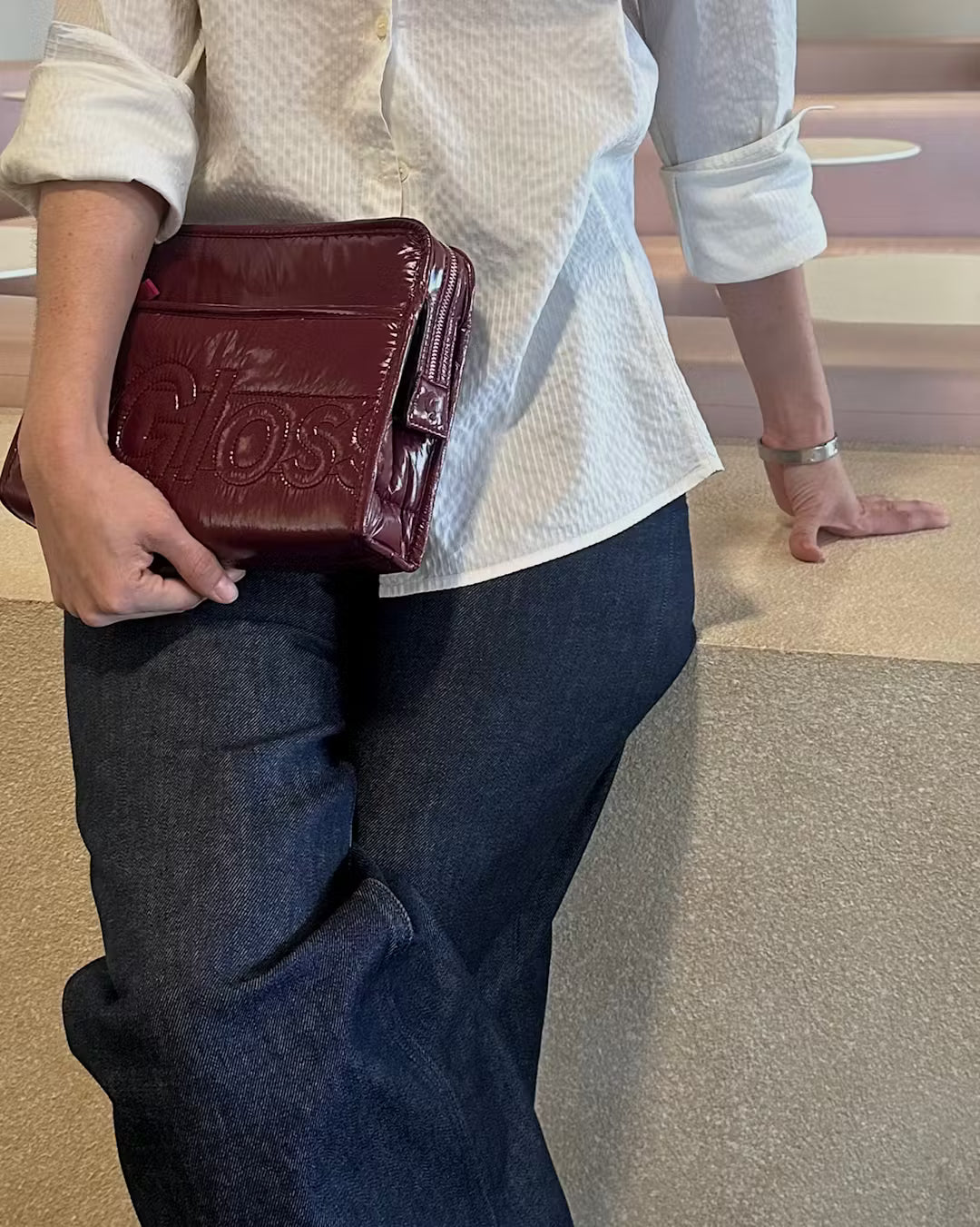 👜 Puffy Beauty Bag – Glossier (Edición Limitada)