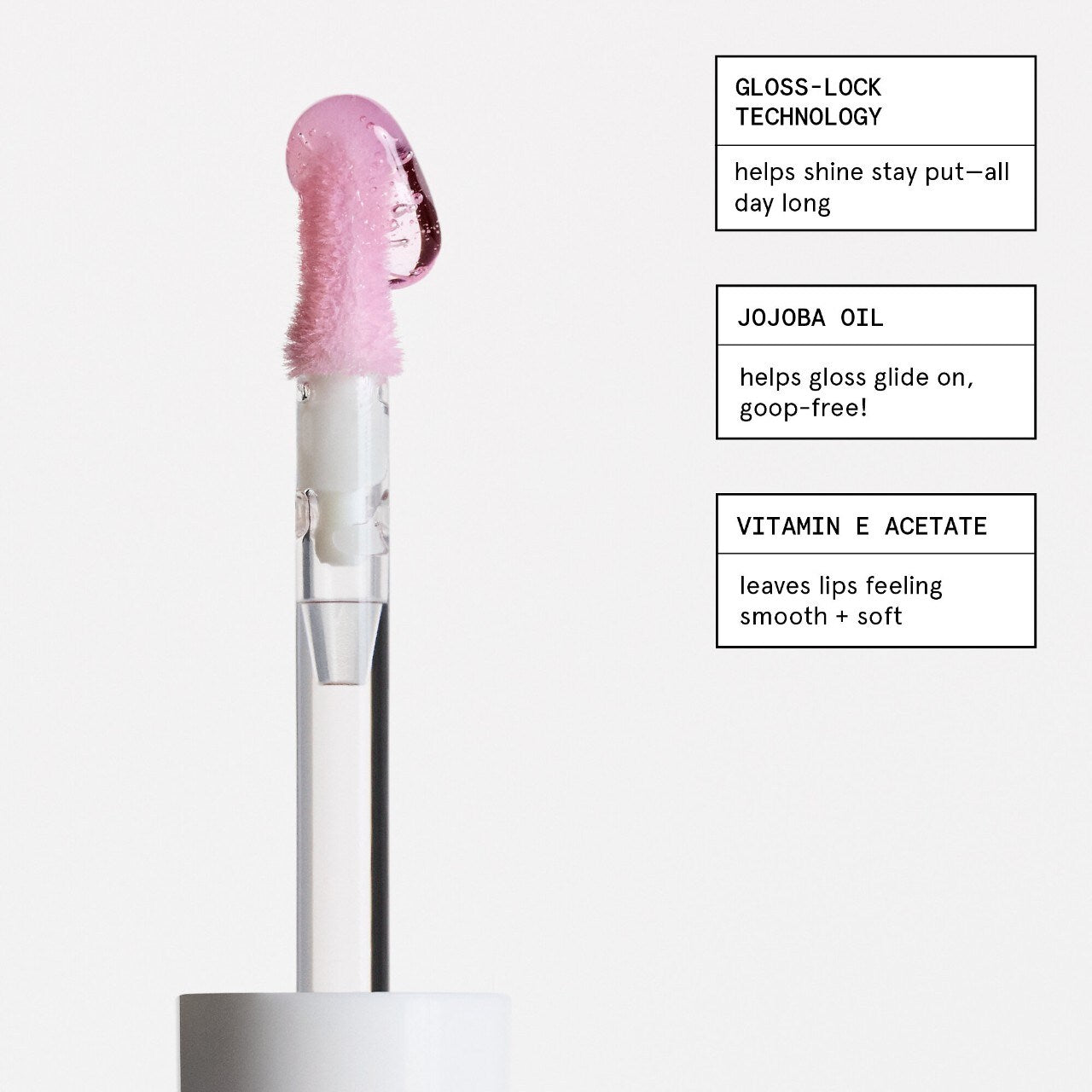 Glassy High-Shine Lip Gloss – Glossier 💄✨