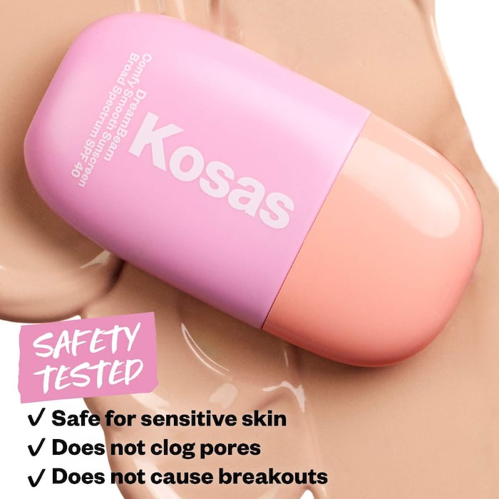 Kosas DreamBeam Silicone-Free Mineral Sunscreen SPF 40