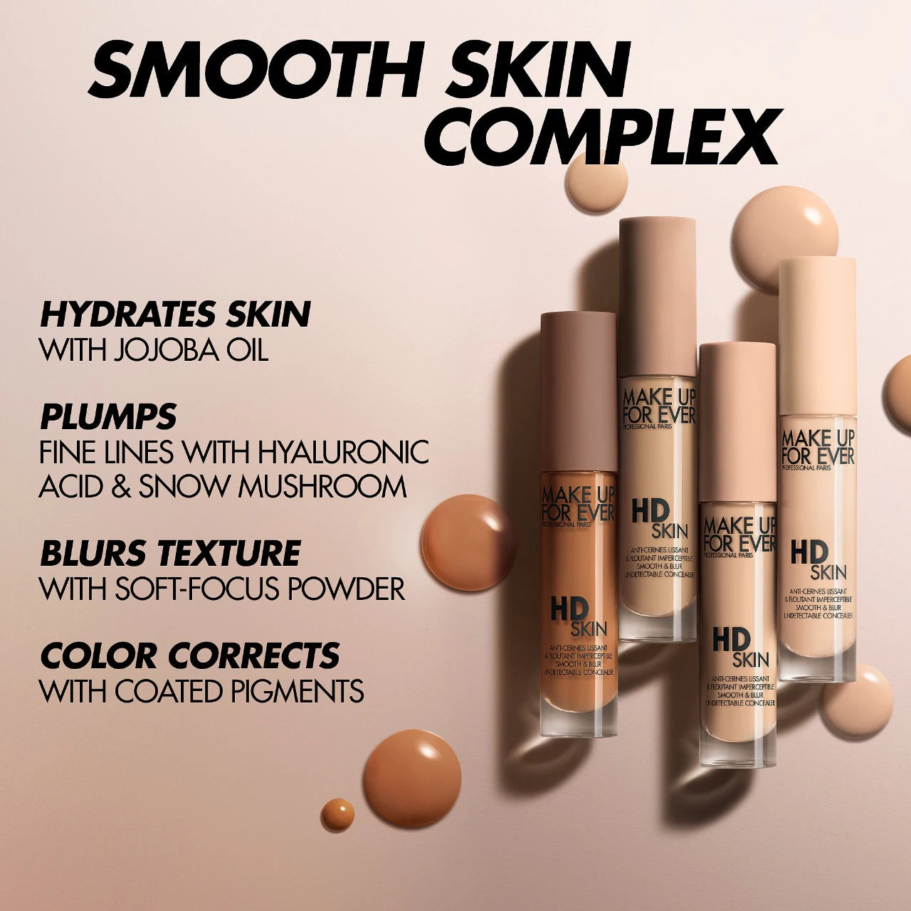 MAKE UP FOR EVER HD Skin Smooth & Blur Undetectable Under Eye Concealer