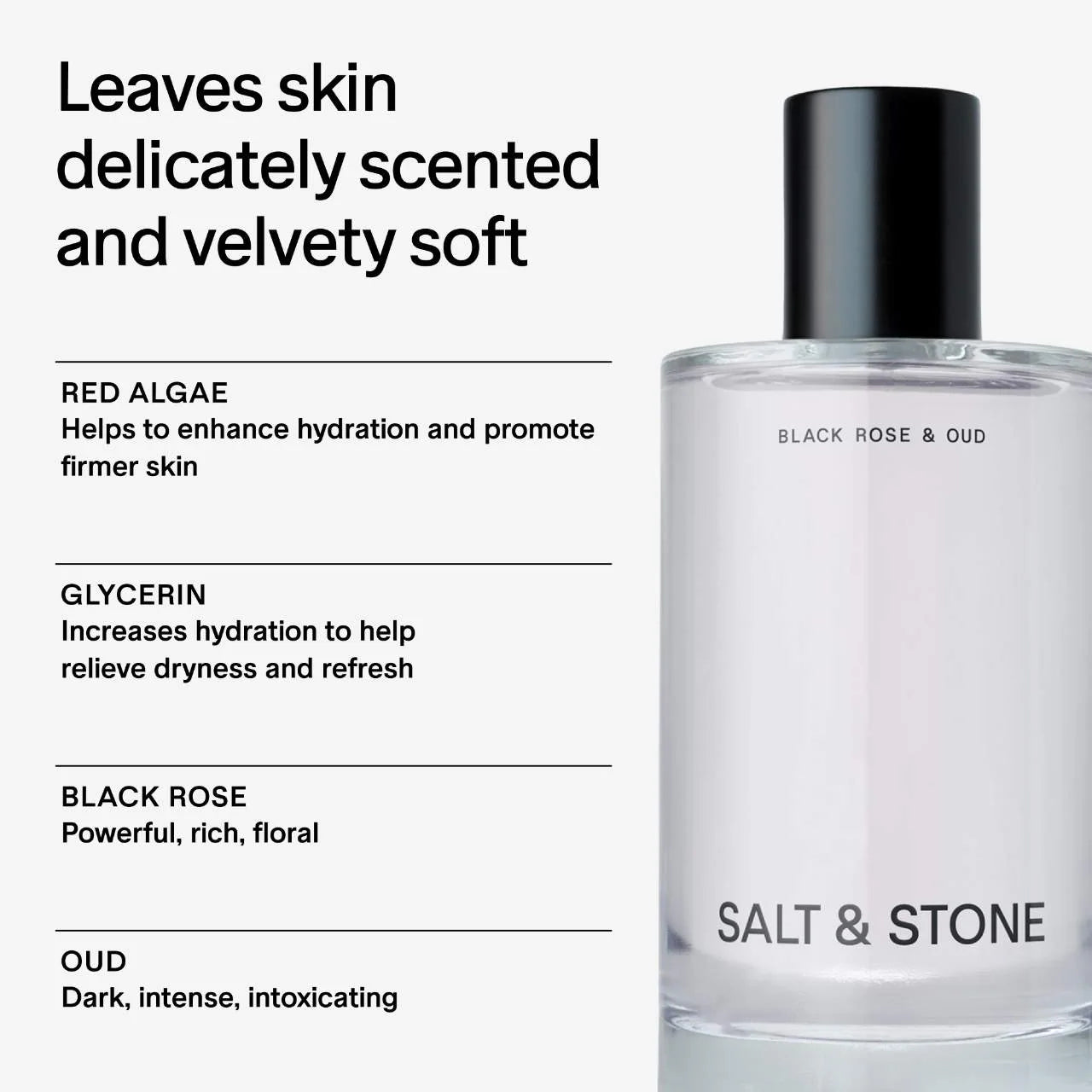 Black Rose & Oud Body and Hair Fragrance Mist