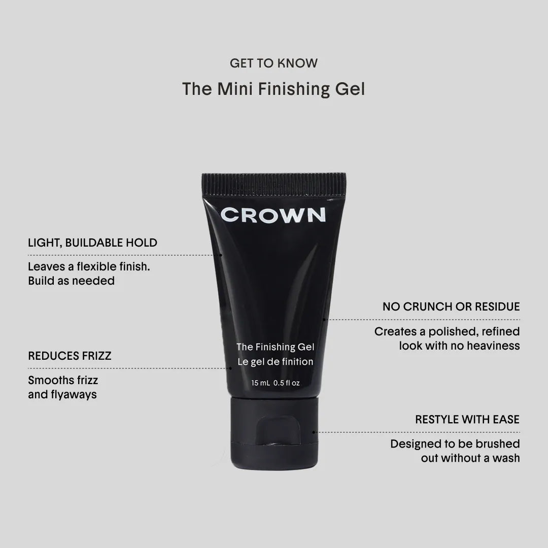 Crown Affair The Mini Air Dry Hair Set