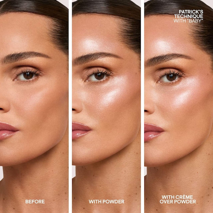 Major Glow Crème & Powder Highlighter Duo – Patrick Ta ✨