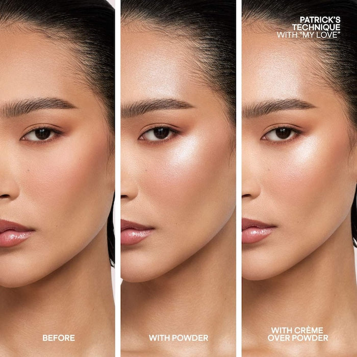 Major Glow Crème & Powder Highlighter Duo – Patrick Ta ✨