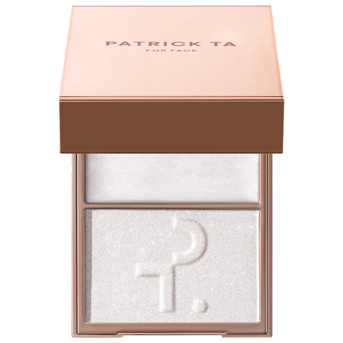Major Glow Crème & Powder Highlighter Duo – Patrick Ta ✨