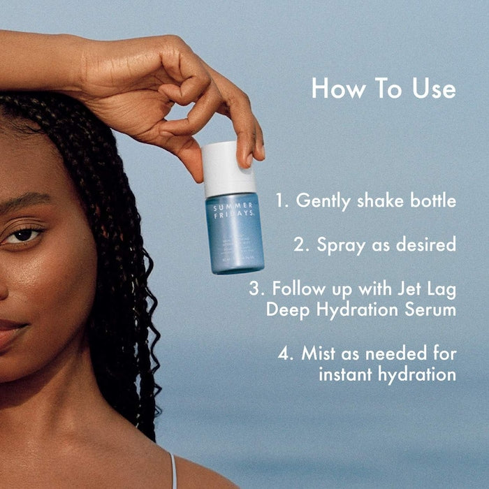 Jet Lag Skin Soothing Hydrating Mist