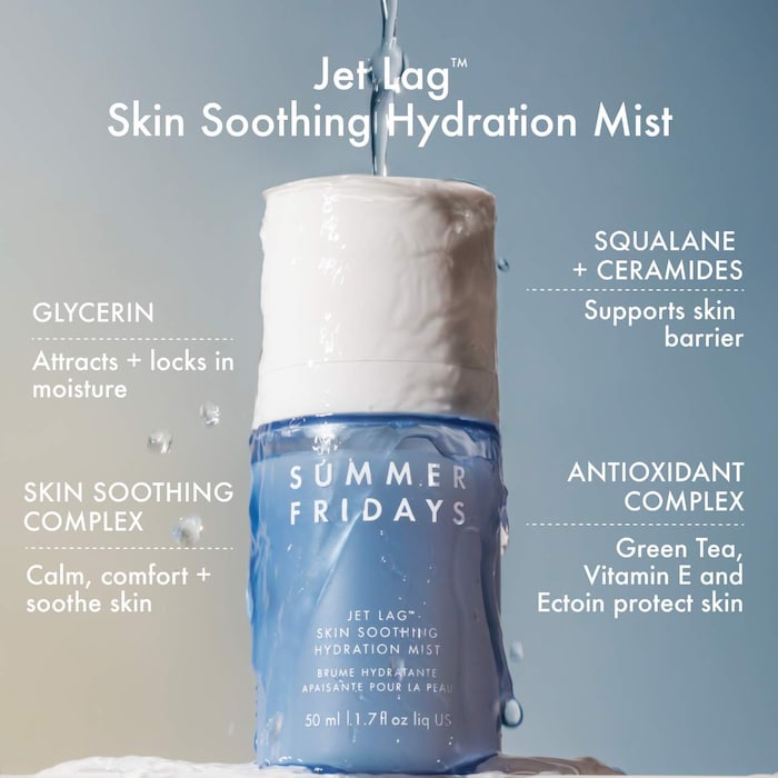 Jet Lag Skin Soothing Hydrating Mist
