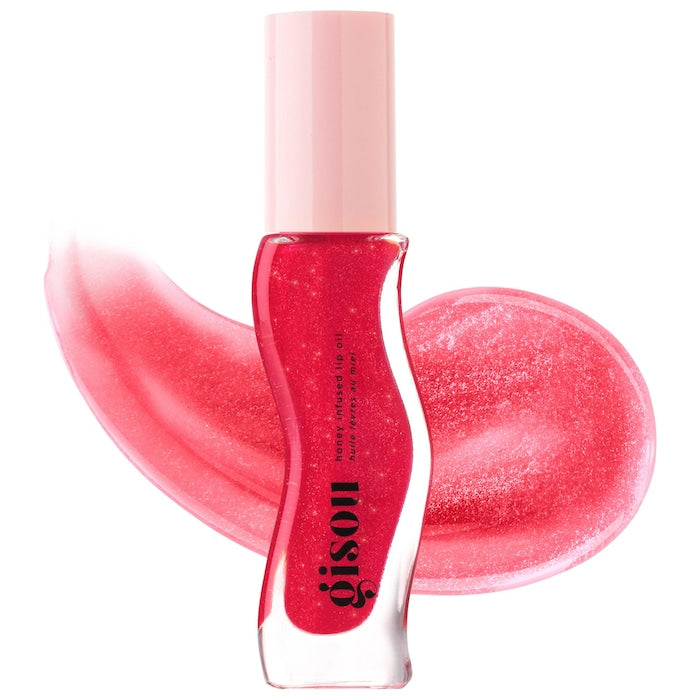 Gisou Honey Infused Lip Oil - Shimmer Finish