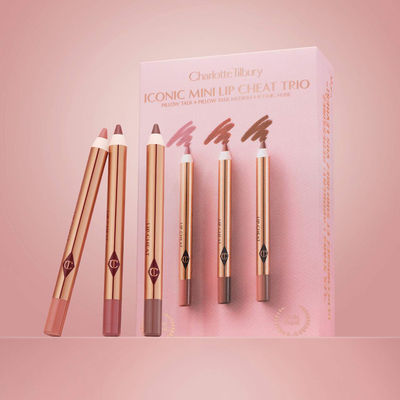 💋 Mini Iconic Lip Cheat Trio – Charlotte Tilbury