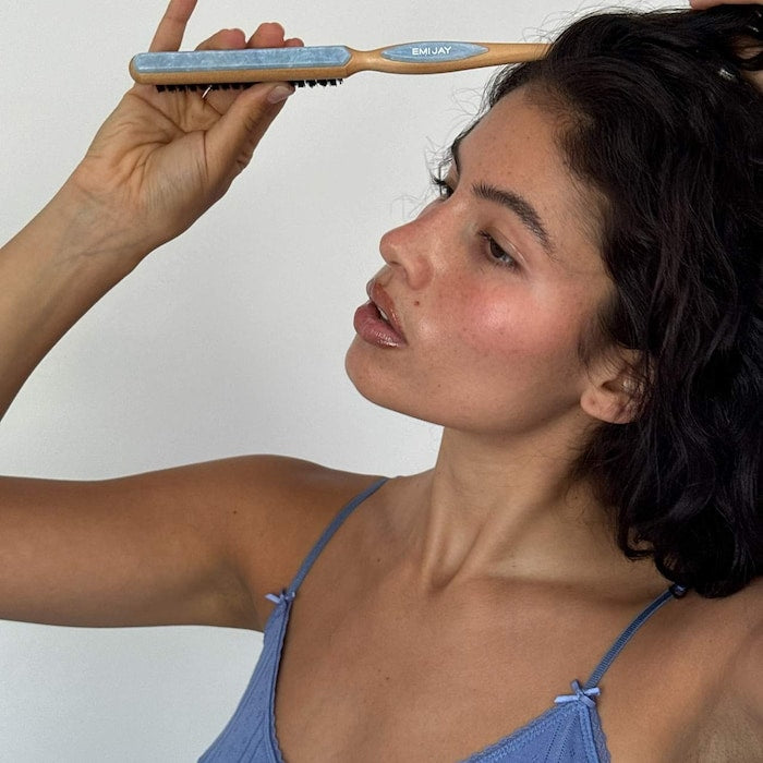 Styling Hair Brush in Blue Sugar