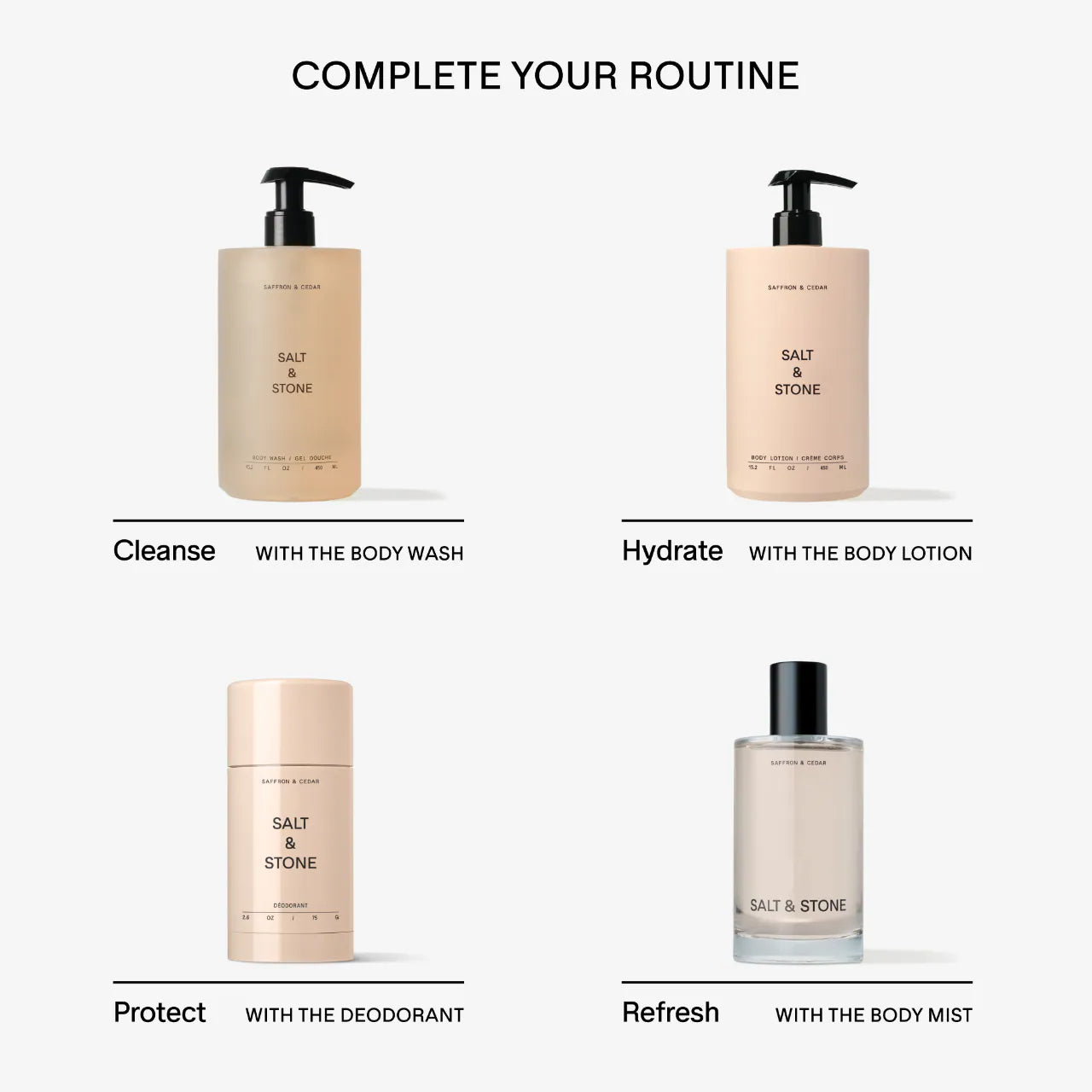Saffron & Cedar Body and Hair Fragrance Mist