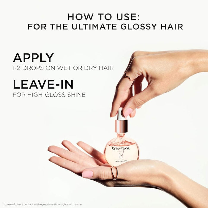 Kérastase Gloss Absolu Glaze Drops High-Shine Hair Oil