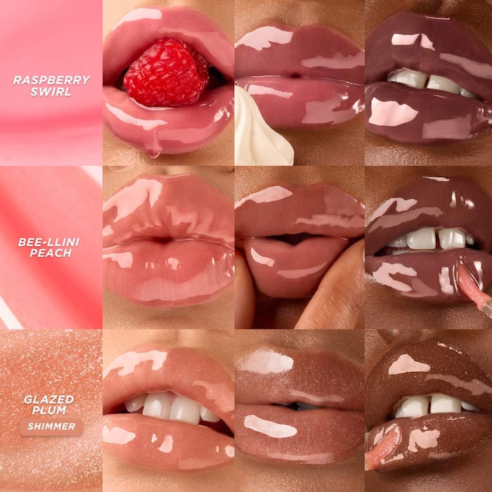 Honey Infused Hydrating Lip Oil - Nuevo Glazed Plum