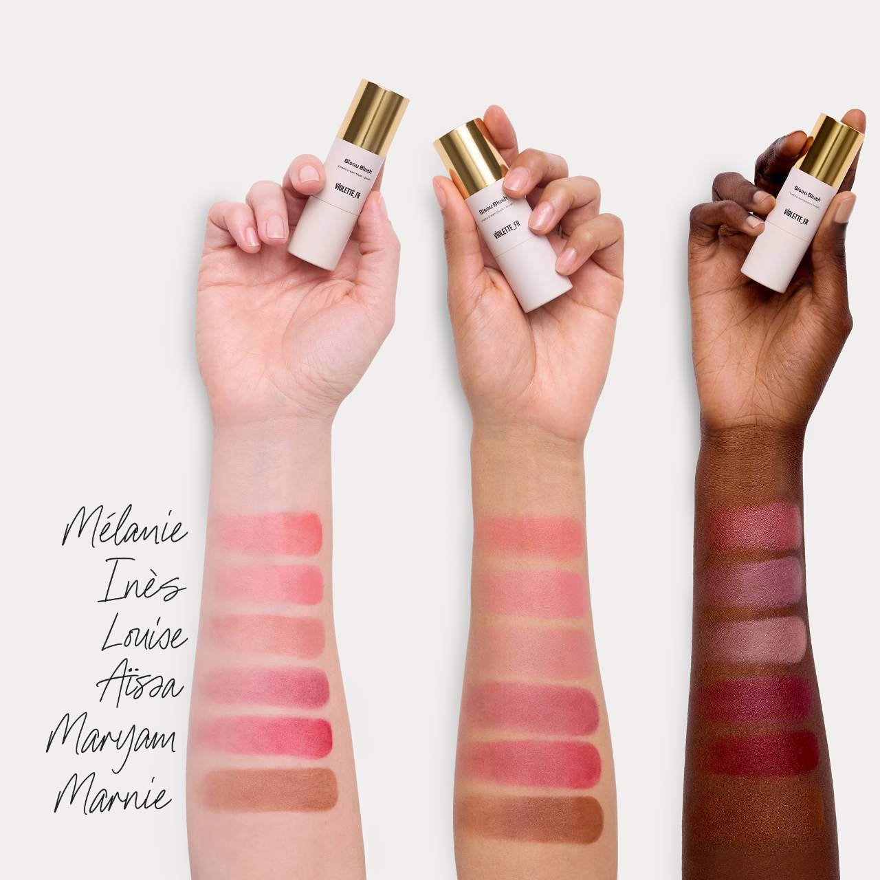 BISOU BLUSH Marbled Cream Blush Stick
