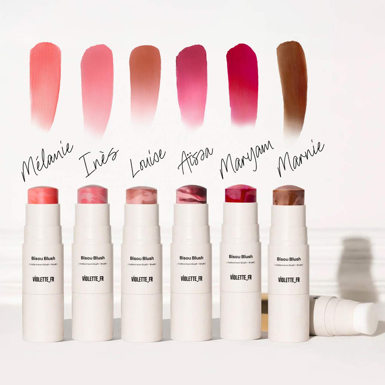 BISOU BLUSH Marbled Cream Blush Stick