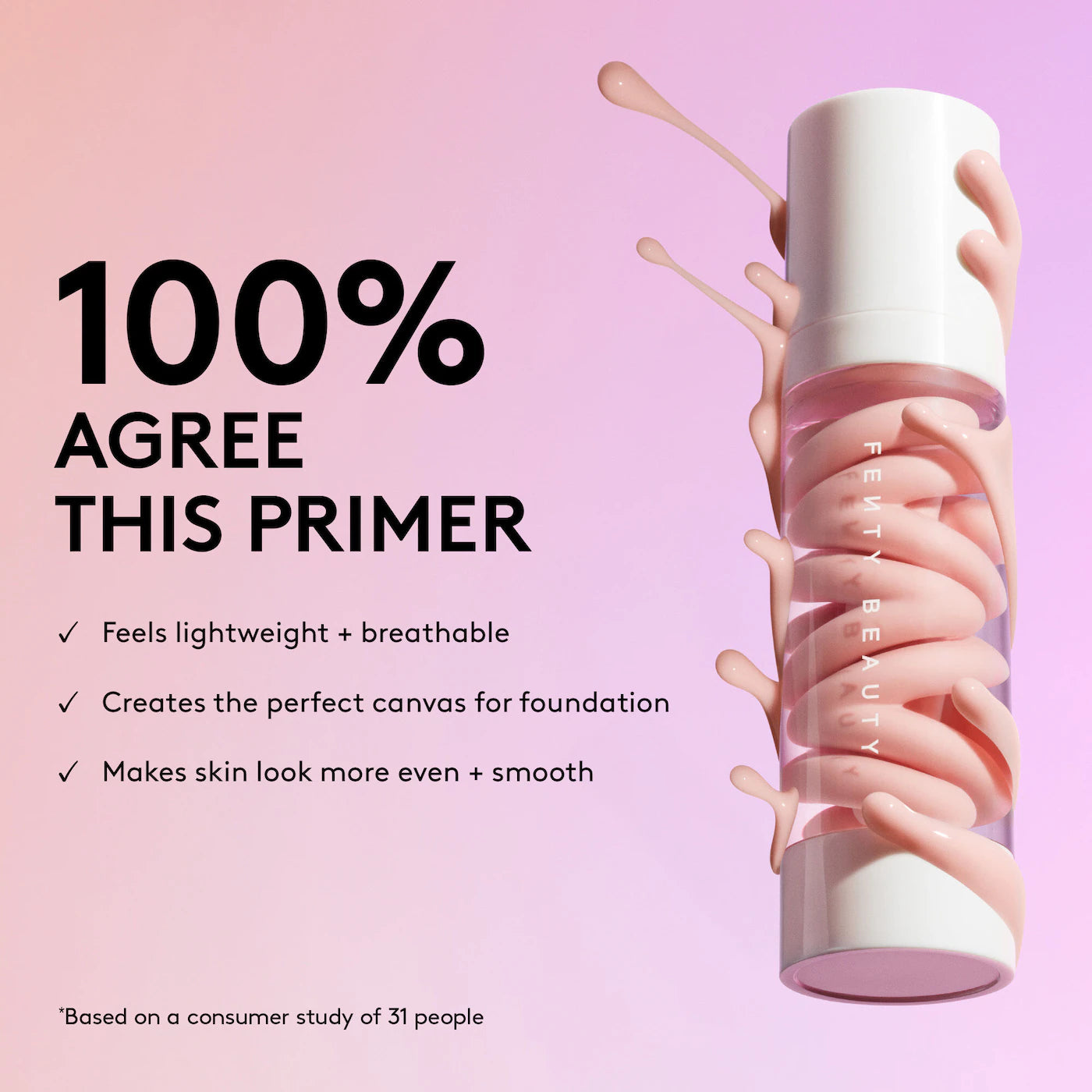 Grip Trip Mattifying & Blurring Primer – Fenty Beauty 🌿⏱